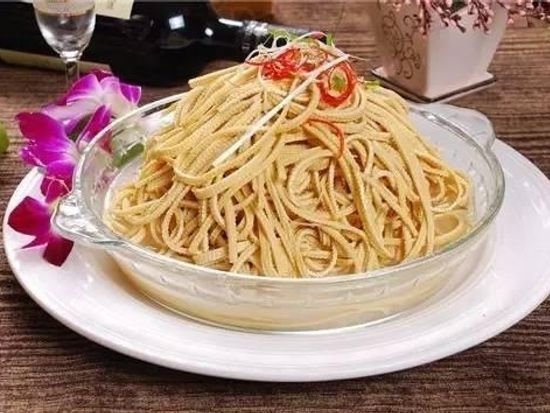 干豆腐ネギ和え