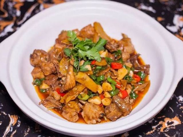 鶏肉の湘南風炒め